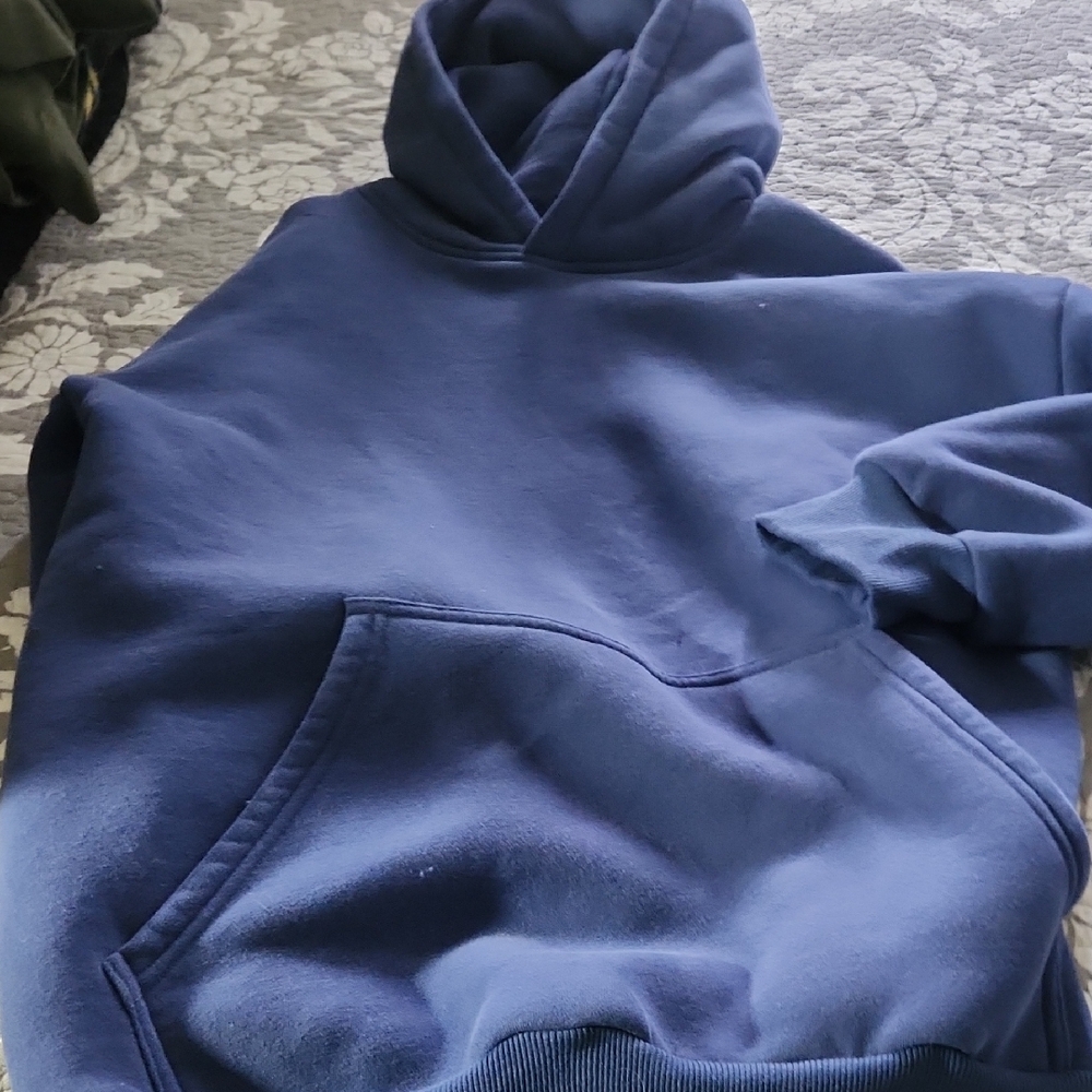 Men's Dark Gray Hoodie - Picture 2 of 4